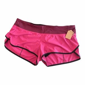 Lululemon Speed - Jewelled Magenta/Dashing Purple Women's Shorts - size 12